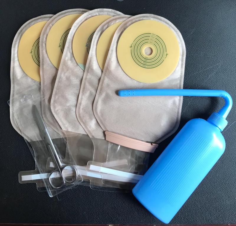 Túi hậu môn nhân tạo kẹp liền thông minh 4006T(combo 20 túi tặng 1 chai rửa vệ sinh chuyên dụng rửa túi) tốt nhất