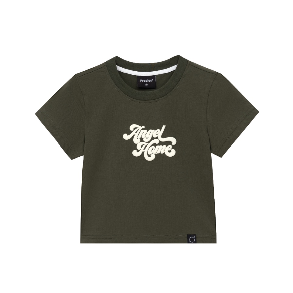 Áo Croptop PRADIES Embossed