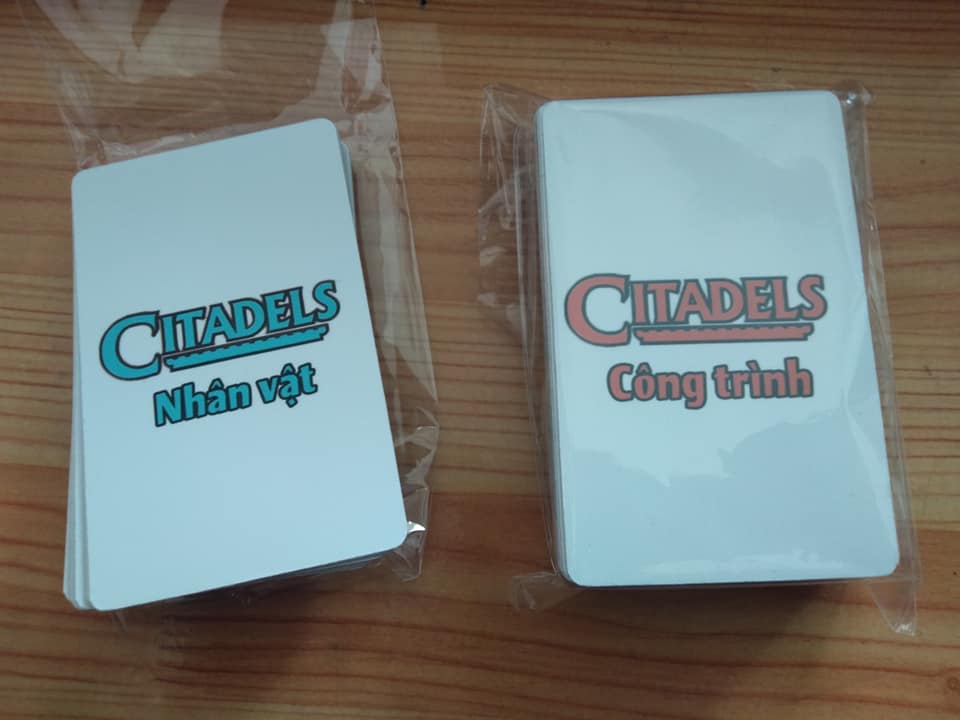 TRÒ CHƠI BOARDGAME CITADELS - THÀNH PHỐ TRUNG CỔ