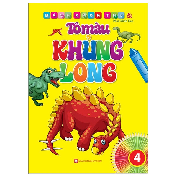 Fahasa - Tô Màu Khủng Long - Tập 4