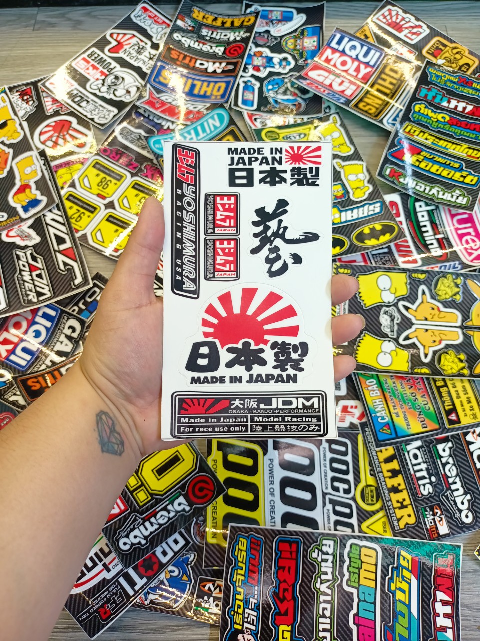 TEM SET STICKER JAPAN