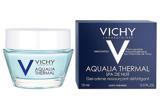 [HCM]Mặt nạ ngủ cung cấp nước tức thì Vichy Aqualia Thermal Night Spa 15ml