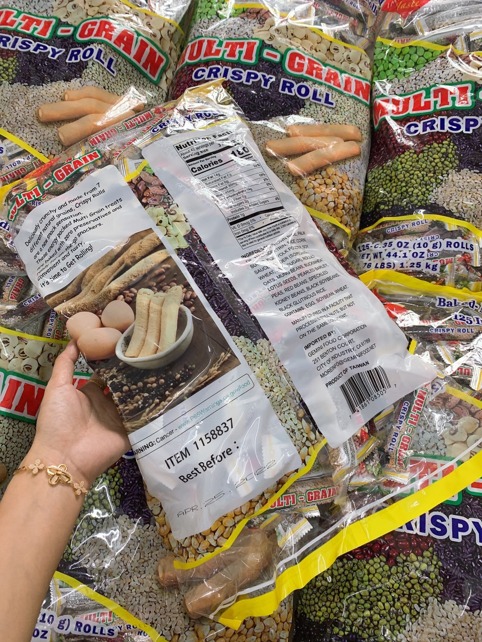 |𝐇𝐀̀𝐍𝐆 𝐀𝐈𝐑| Bánh Ngũ Cốc Multi Grain Crispy Roll siêu to • 𝑷𝒆𝒓𝒇𝒕𝒆𝒆 𝑺𝒕𝒐𝒓𝒆