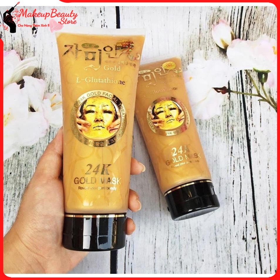 Mặt nạ vàng 24k dạng tuýp 220ml ms 242