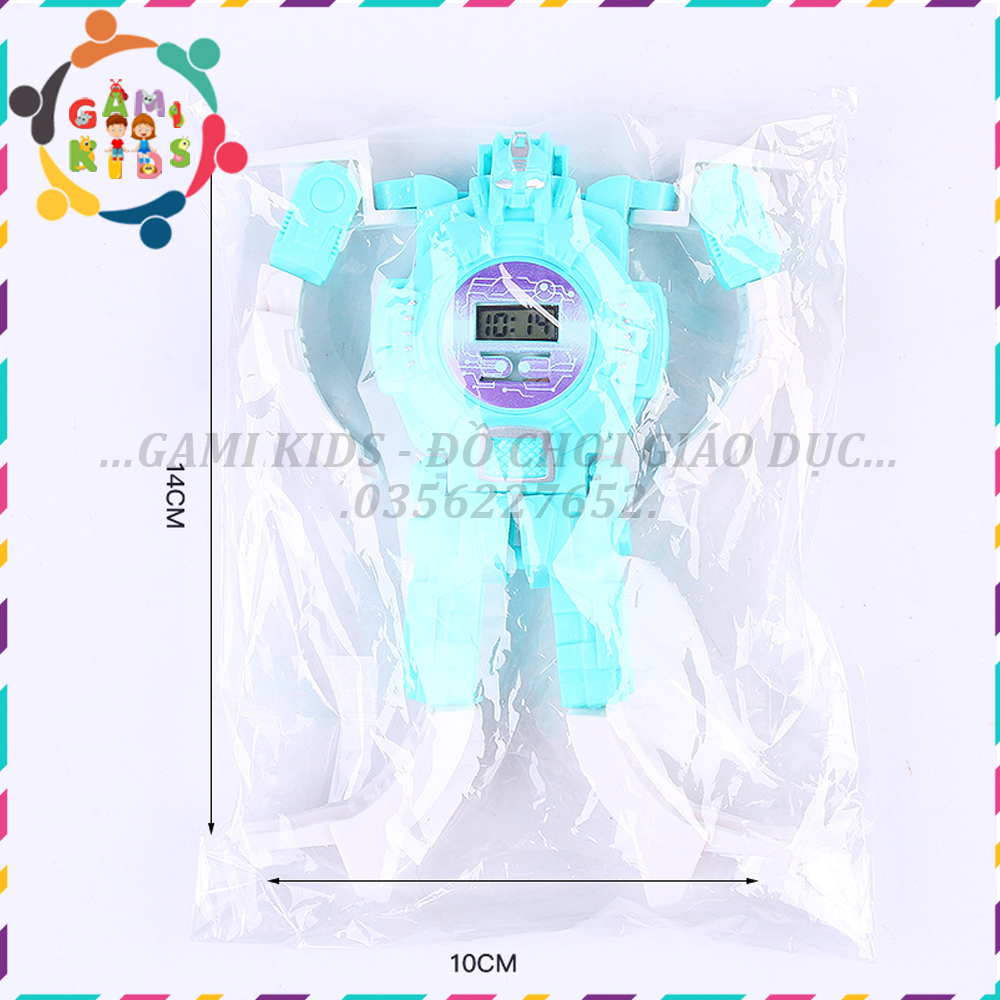 Đồng hồ Robot biến hình cực ngầu cho bé Fullbox