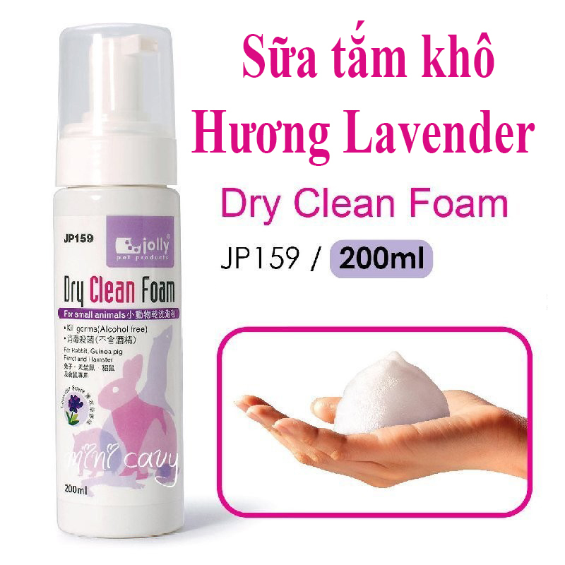 Sữa Tắm Khô Cho Thú Cưng Nhỏ