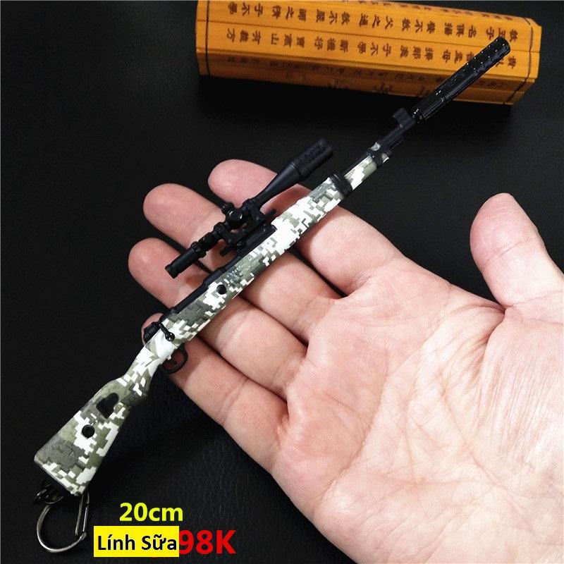 [HCM]Móc Khóa 17CM Loại To PUBG Cực Chất (Tặng Ống Giảm Thanh)