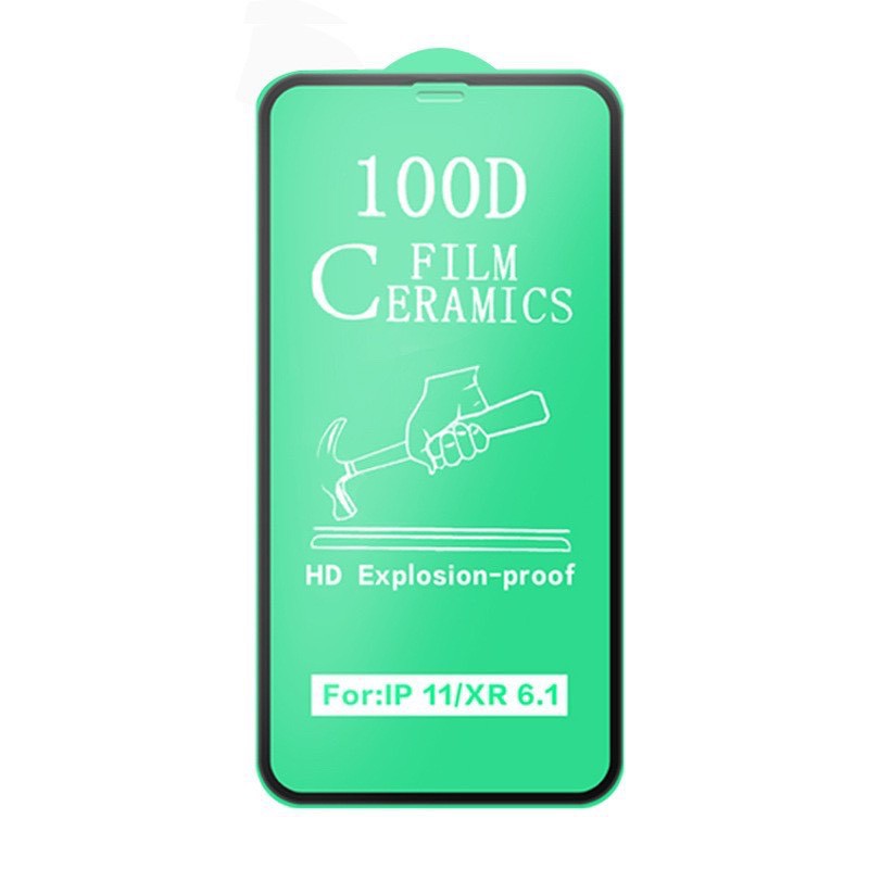 Kính cường lực gốm dẻo 100D, siêu mỏng, siêu dẻo không sứt mẻ cho iphon.e 6 đến 11ProMax