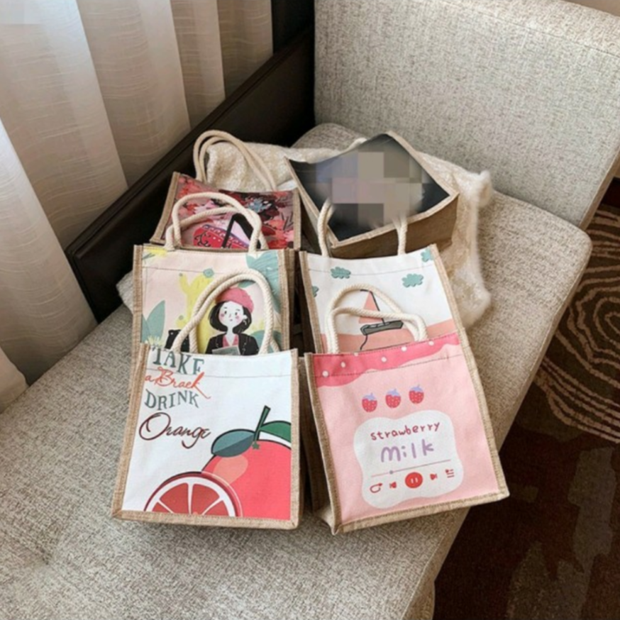 Túi cói mini siêu xinh thời trang