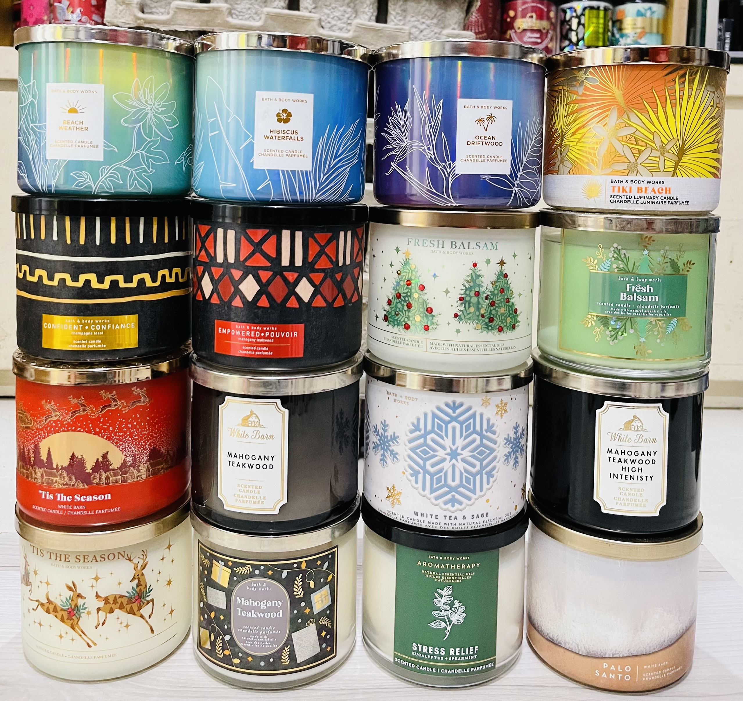 Nến thơm 3 tim Bath & Body Works 411g
