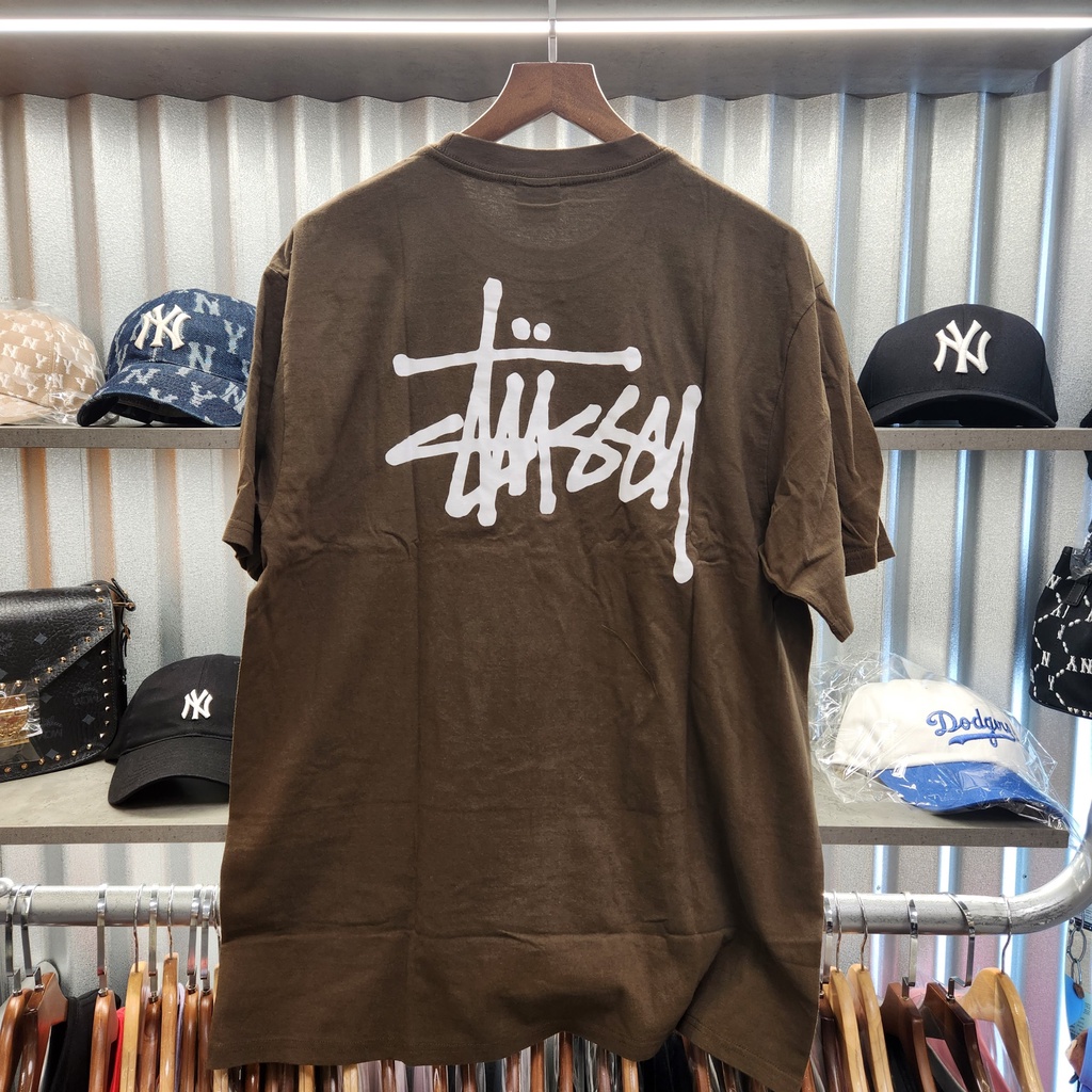 STUS.SY BASIC TEE - Áo thun Stussy Unisex Nam Nữ Authenitc
