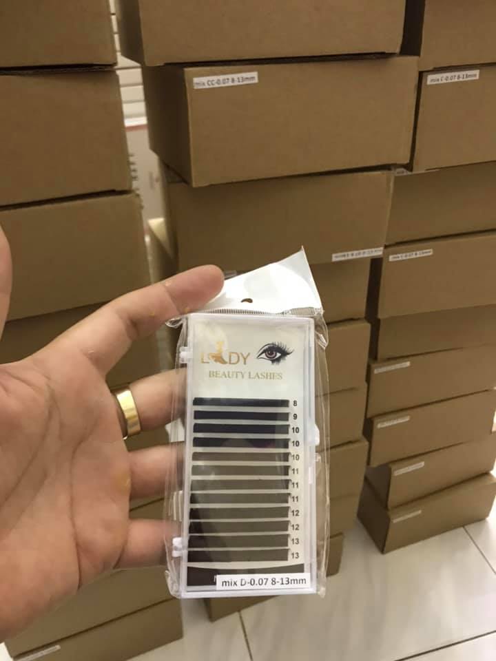 mi khay 12 line siêu mềm, siêu đen, cong CC