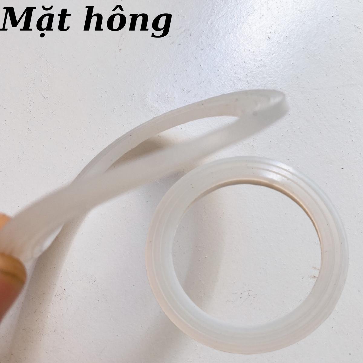 Gioăng silicon dùng cho máy xay sinh tố, ron cấu tạo bằng cao su thiên nhiên, đàn hồi tốt, đường kính từ 7.9 đến 8cm, hàng nhập khẩu chất lượng tốt thay thế cho các loại máy xay trên thị trường