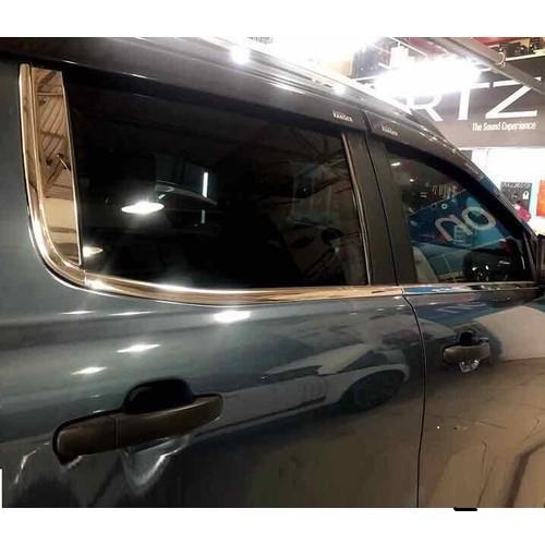 nẹp viền kính xe mazda BT50 2014-2018 new