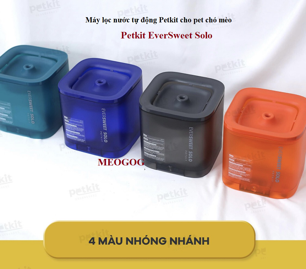 Máy lọc nước tự động Petkit cho chó mèo Petkit EverSweet Solo MEOGOG