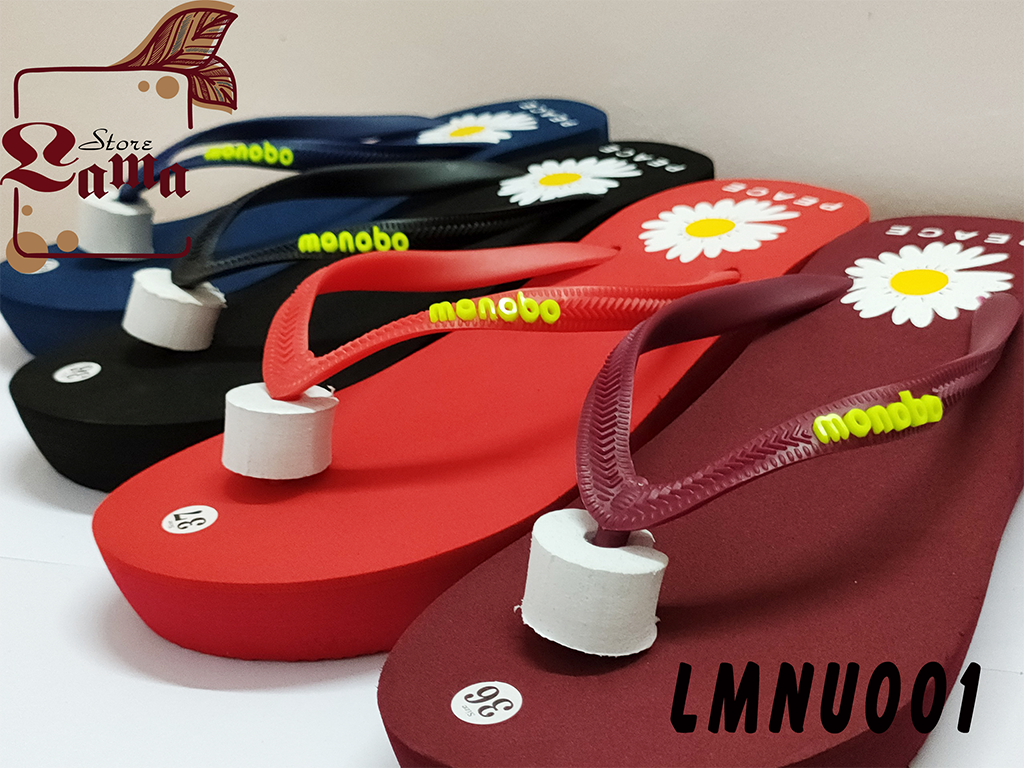 Dép Lào Cao 5 Phân Hoa Cúc Xinh Xắn [LMNU001]