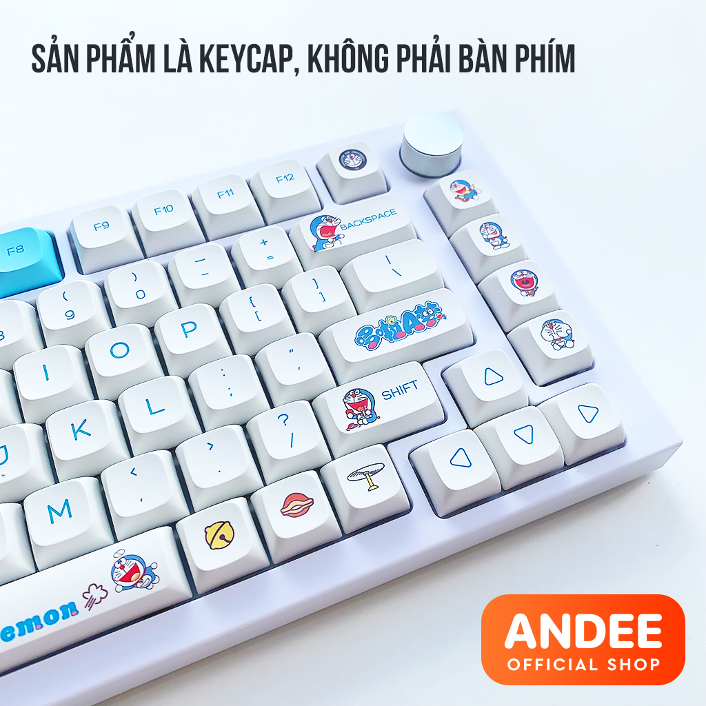Keycap nút bàn phím XDA Hamster Ice Cream Cat Meow 9mm PBT nhiều màu dễ thương cho bàn phím cơ