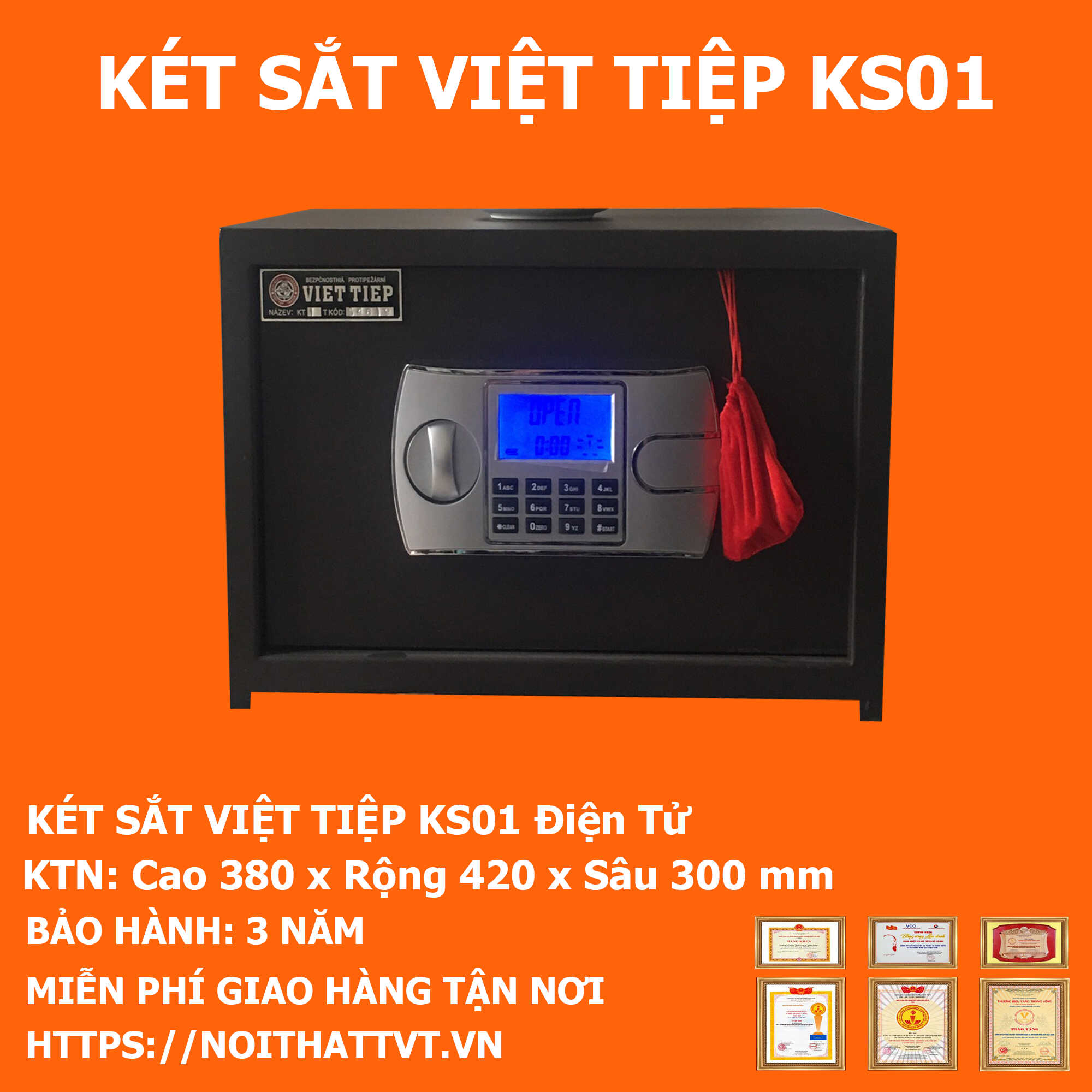 Két Sắt Việt Tiệp KS01ĐT