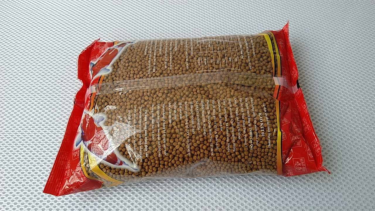 Thức ăn cá cảnh Kaokui, bịch 500gr.