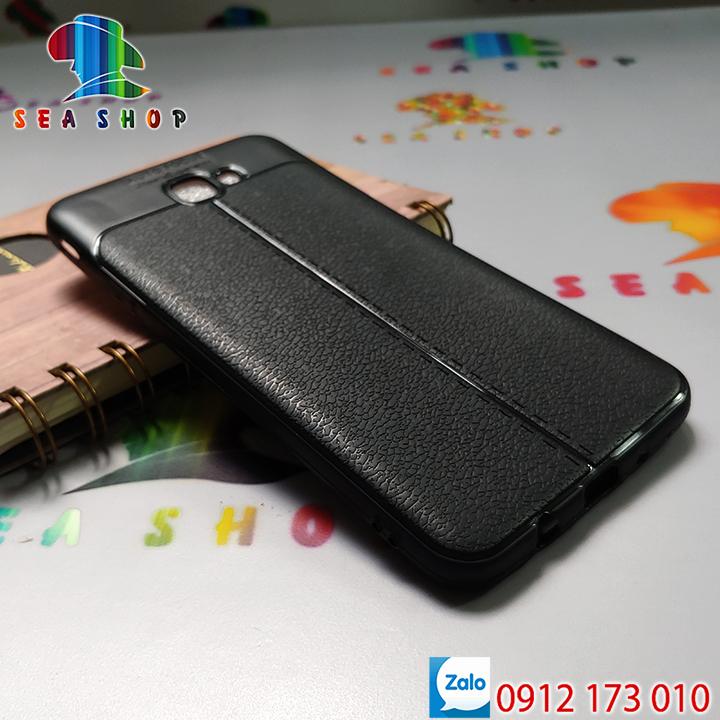 Ốp lưng Samsung Galaxy J7 Prime vân da (A) loại - nhựa dẻo - silicon - siêu bền / Case Samsung J7 Prime