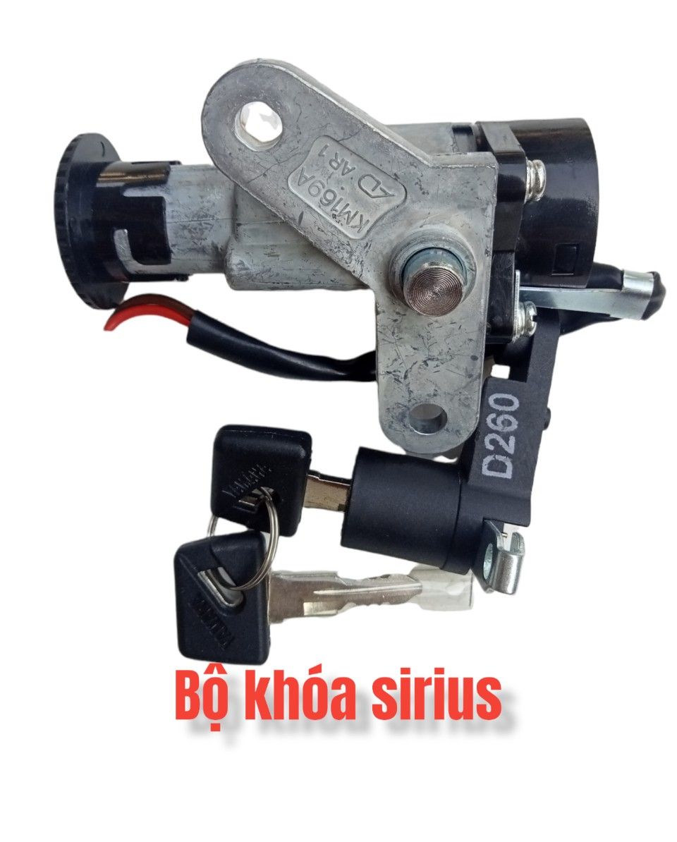 Bộ Ổ Khoá Xe Sirius Đời 2006 Đến 2014