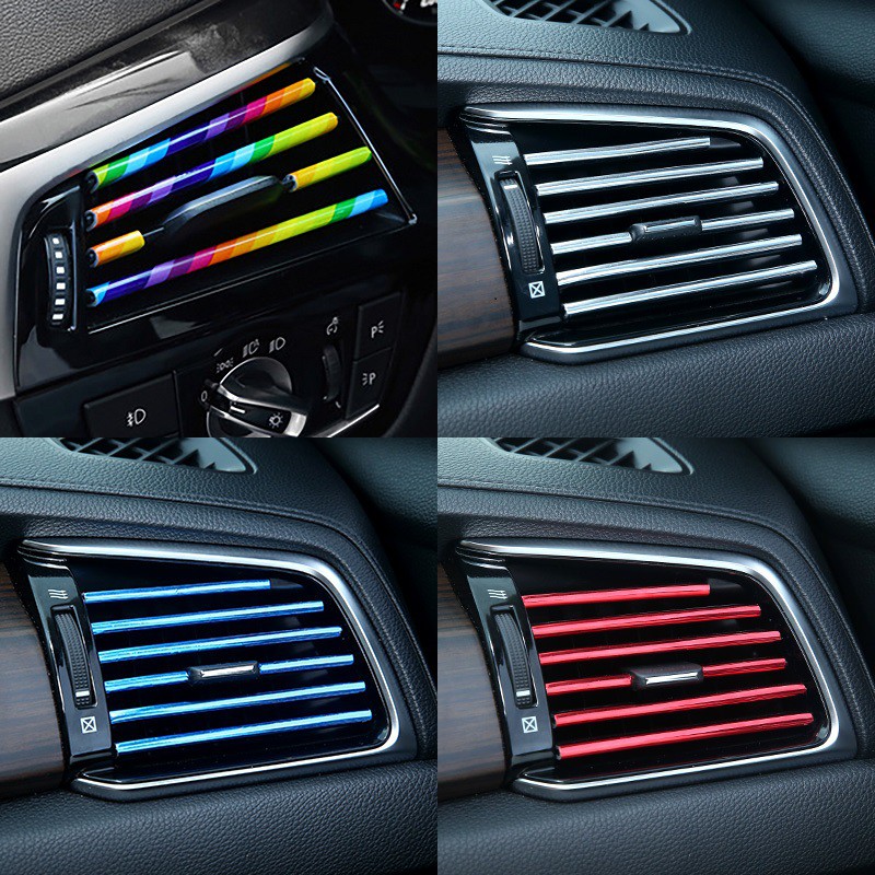 Dải nẹp màu trang trí thanh cửa gió điều hòa ô tôxe hơi