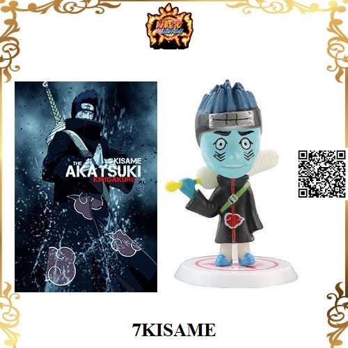 [HCM]1084 Mô hình Akatsuki Naruto Chibi nhân vật 7-KISAME