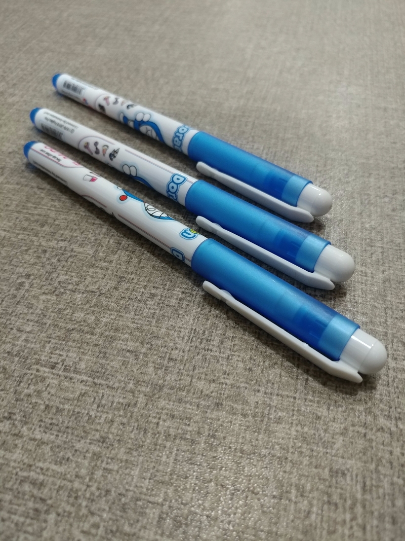 Vỉ 3 Bút Lông Kim FL-04/DO - Mực Xanh