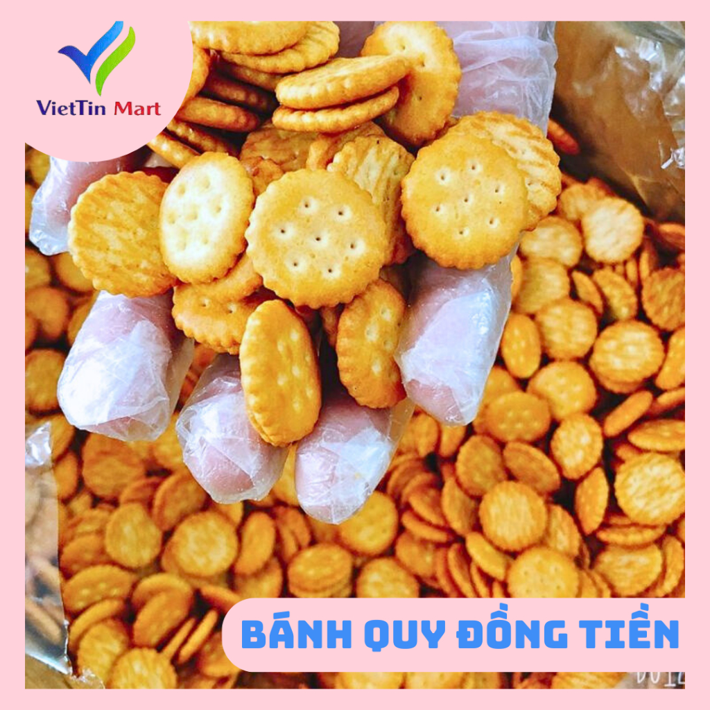 BÁNH QUY ĐỒNG TIỀN MẶN VIETTINMART