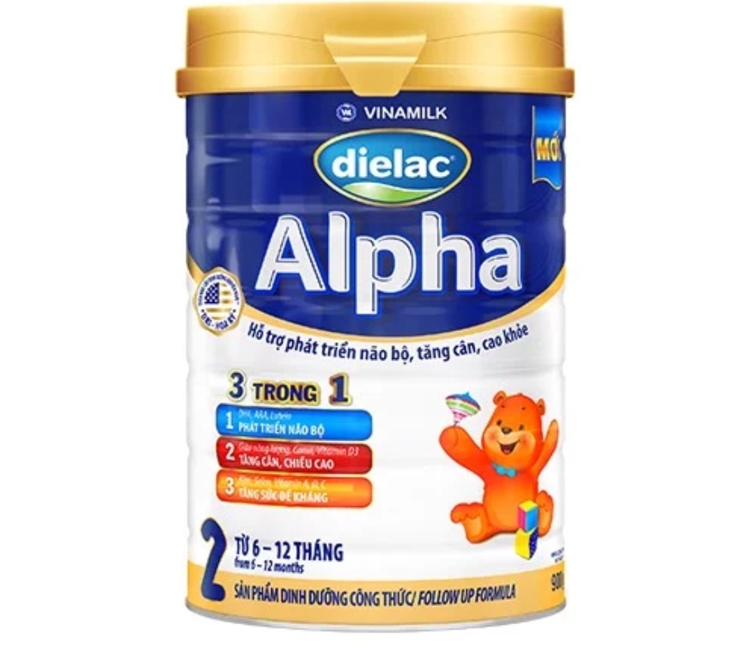 [ HOÀN TIỀN 10% ](Date mới) Sữa Dielac Alpha 2 900gr