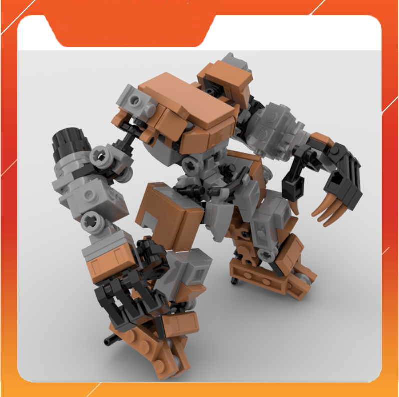 Đồ chơi lắp ráp robot moc mech digg