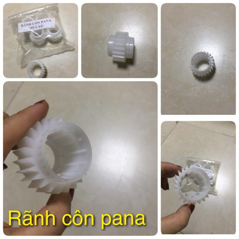 Rãnh côn hộp số máy giặt
