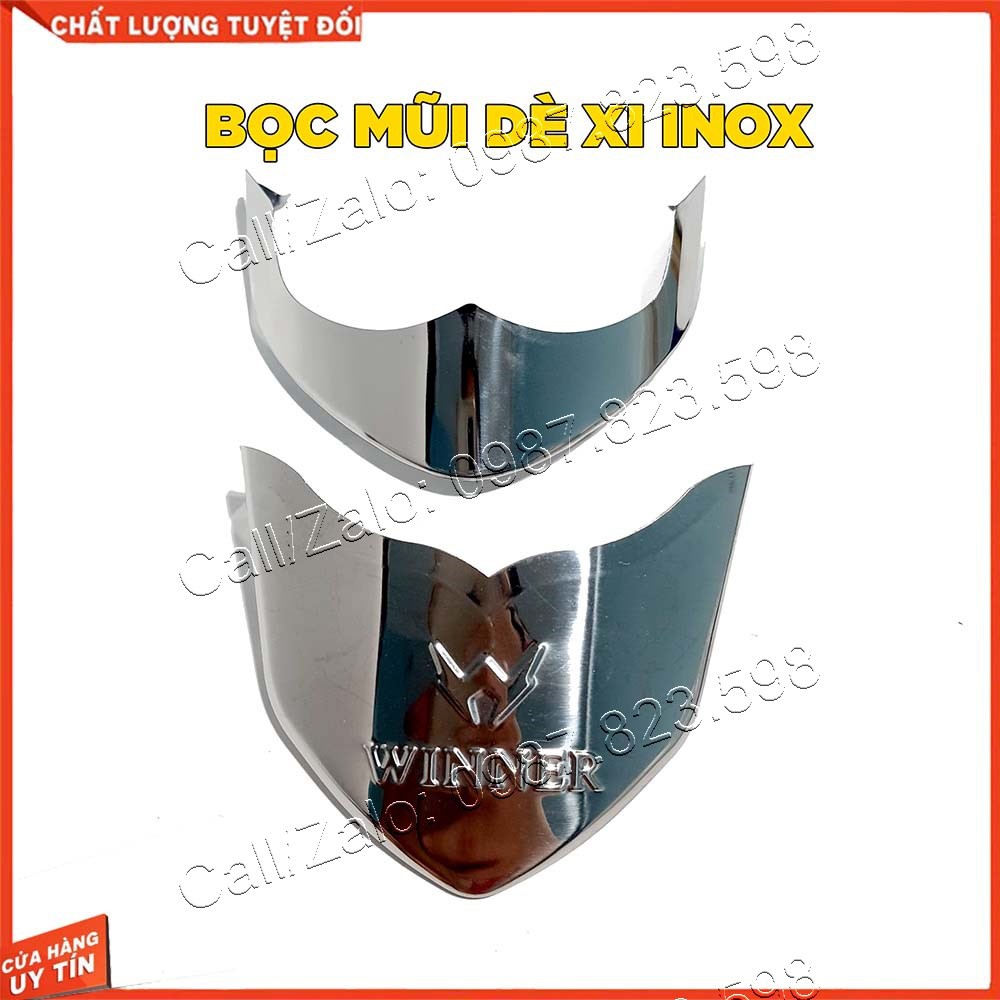 Bộ ốp mỏ dè winner x 2019 - 2020 xi titan 7 màu, bọc mũi dè winner x, ốp mỏ dè xitian 7 màu winner x