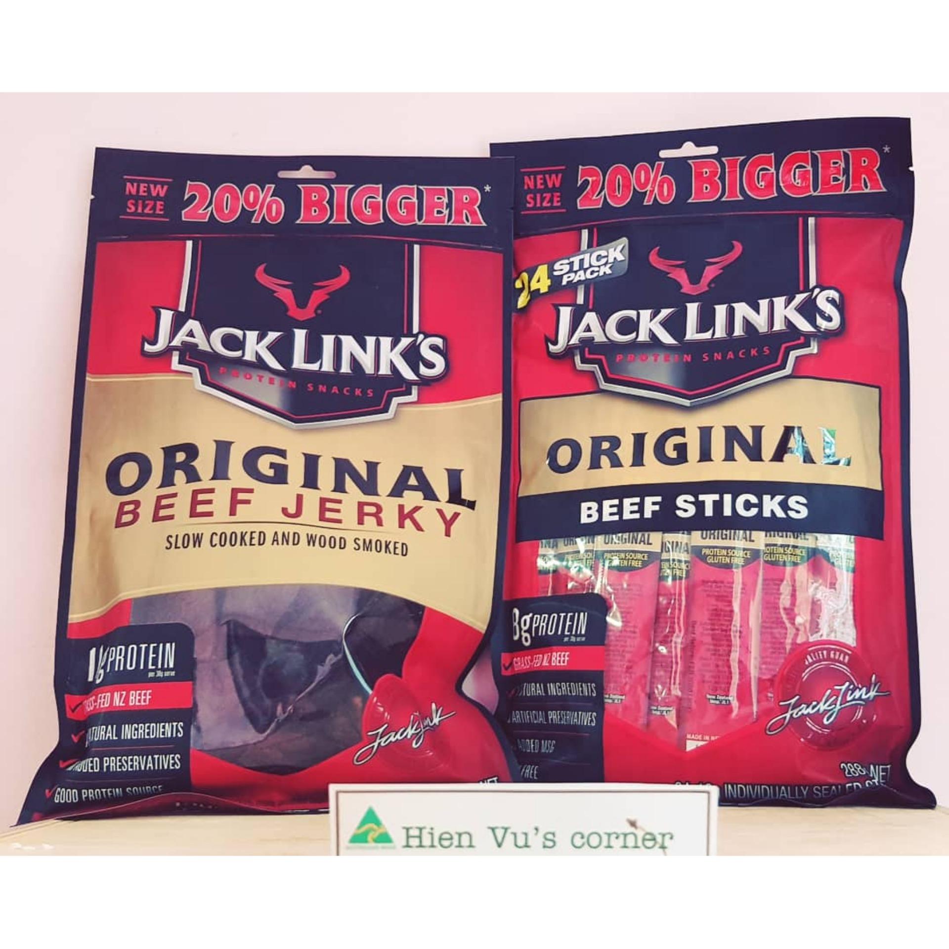 [HCM]Combo 2 gói khô bò Jack Link Newzeland
