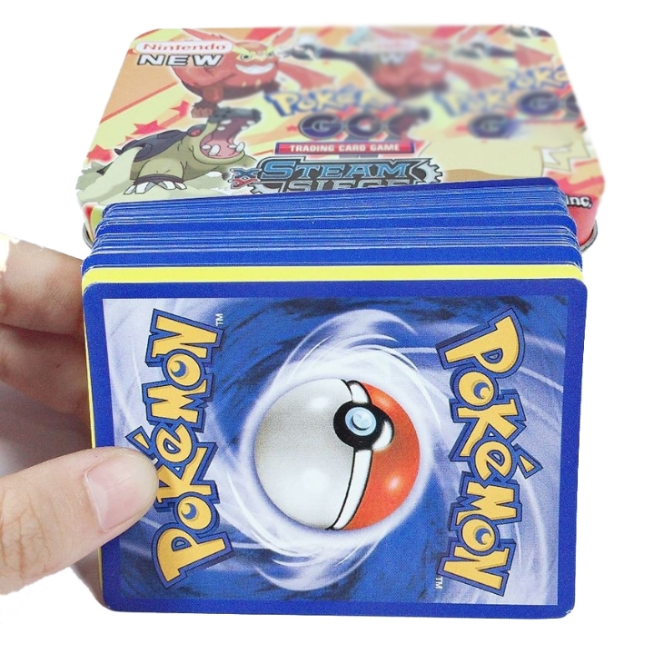 [HCM]ĐỒ CHƠI HỘP BÀI SẮT POKEMON SIZE 15