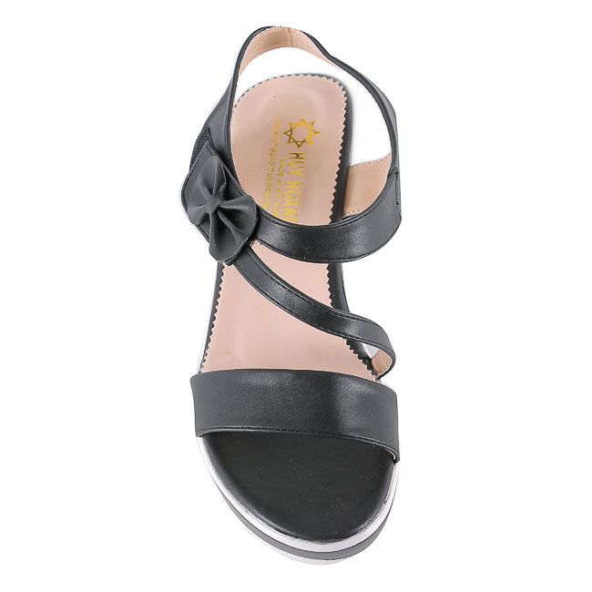 Giày sandal nữ màu đen HK7927