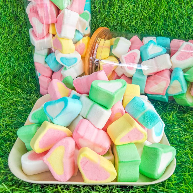 Kẹo Bông Marshmallow Lon Pet 250gr [HÌNH THẬT ]  ĐƠN TỪ 50K