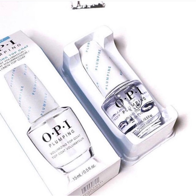 [PLUMPING] Nước phủ bóng OPI: PLUMPING TOP COAT