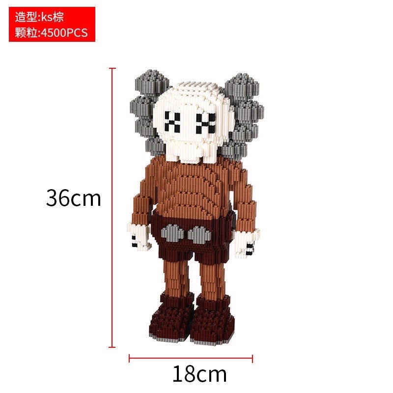 Xếp hình lắp ráp KAWS sz lớn
