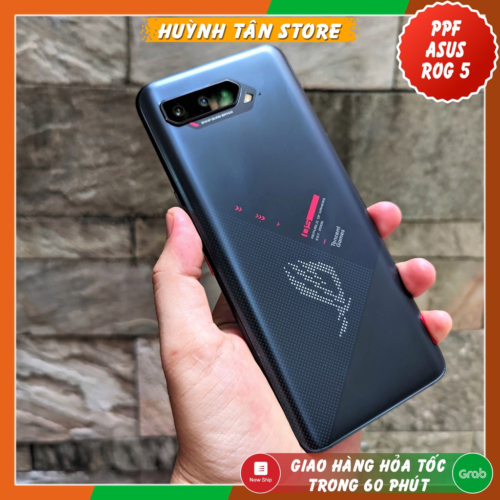 [HCM]Miếng dán PPF cho Asus ROG Phone 5 bảo vệ toàn diện (Tặng 1 Miếng Dự Phòng).