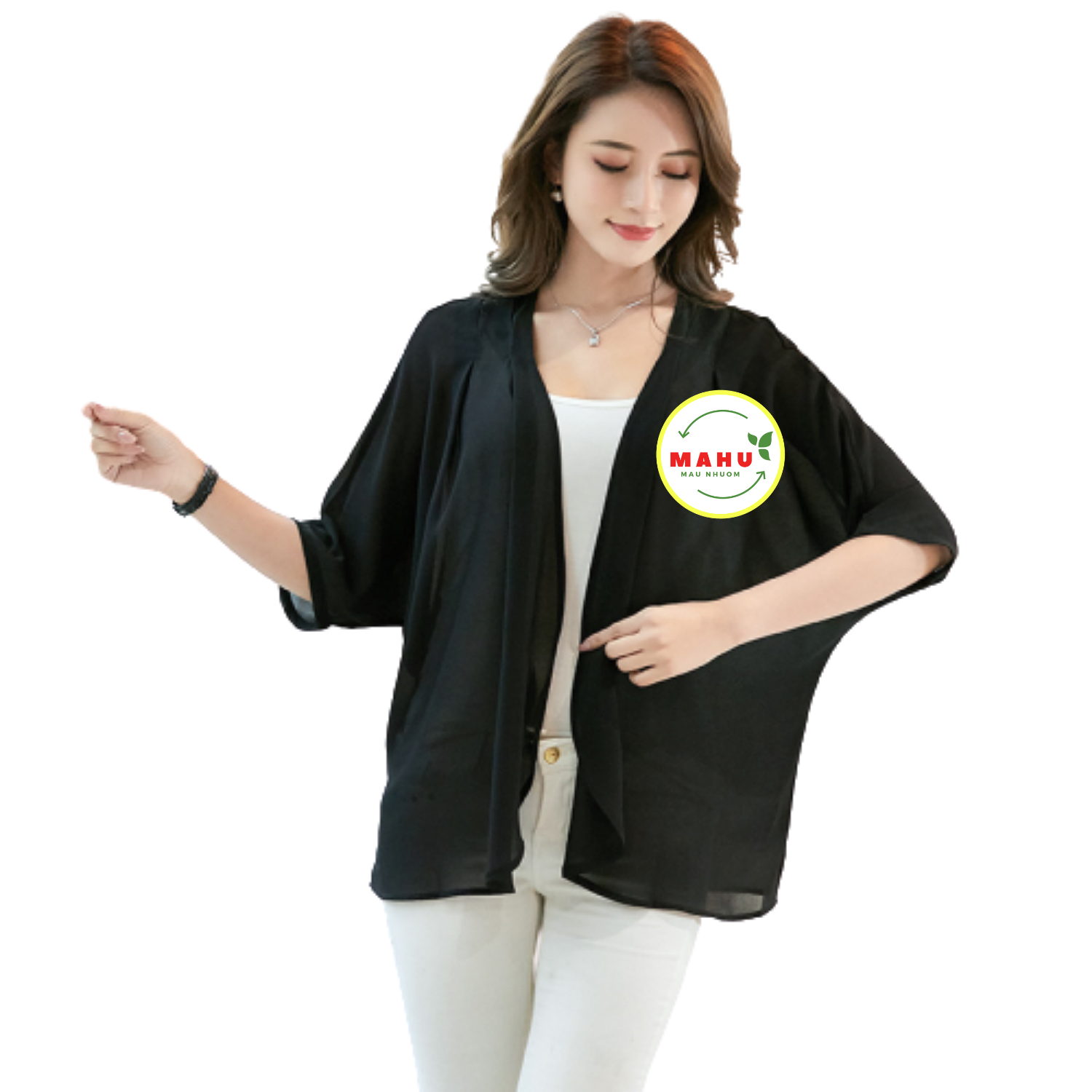 Thuốc nhuộm quần áo, vải Chiffon, màu Đen