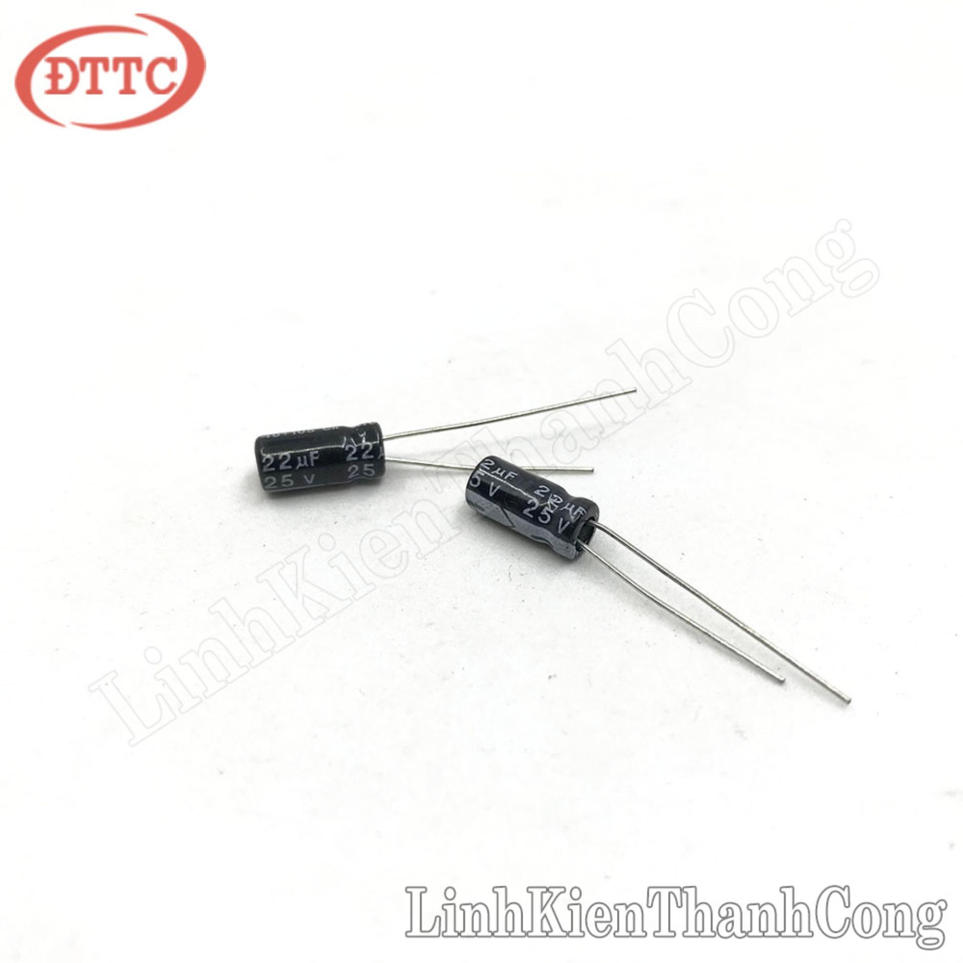 Bộ 5 Chiếc Tụ hóa 22uF 25V (5x11mm)