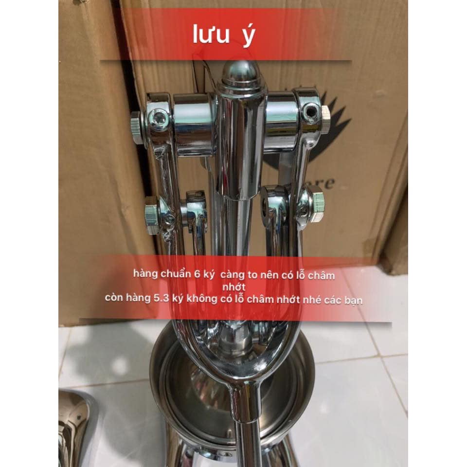 Máy ép cam bằng tay cao cấp inox