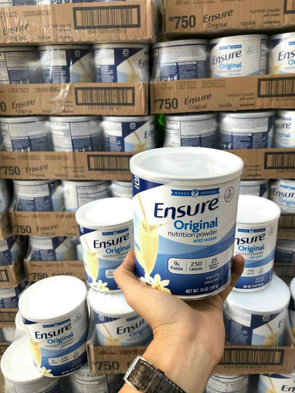 [HCM]Sữa Ensure bột Mỹ 397g