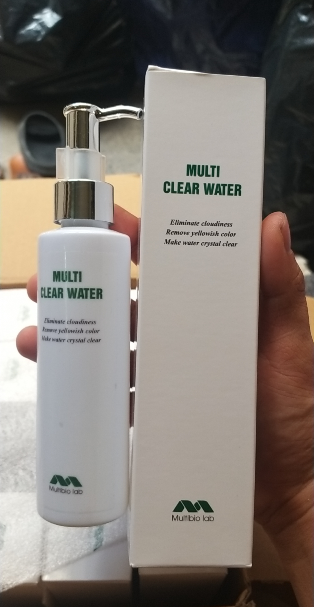 Vi sinh MultiBio và Clear Water giúp trong nước cho hồ thủy sinh cá cảnh