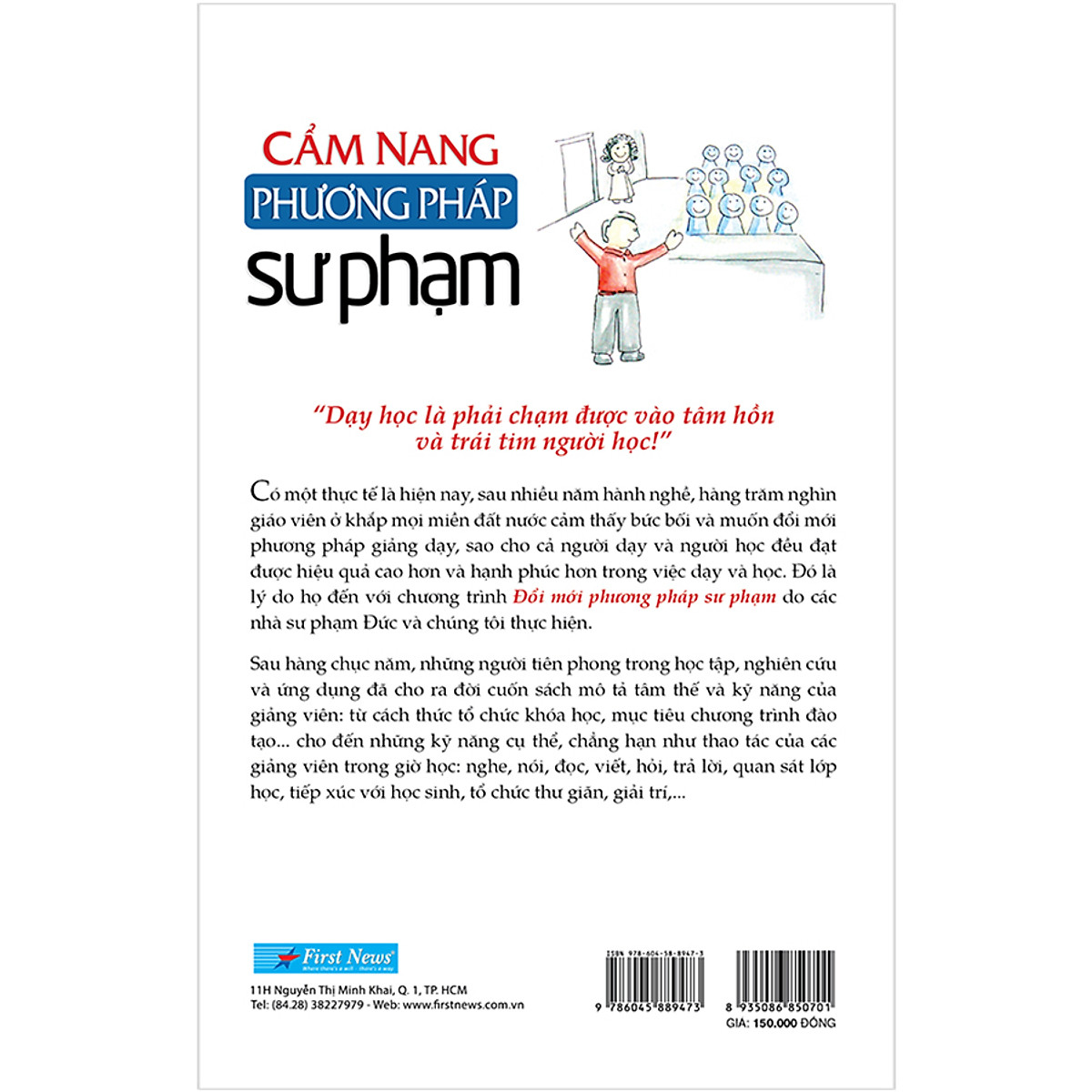 Sách - Cẩm Nang Phương Pháp Sư Phạm (Tái Bản) - Freeship Max