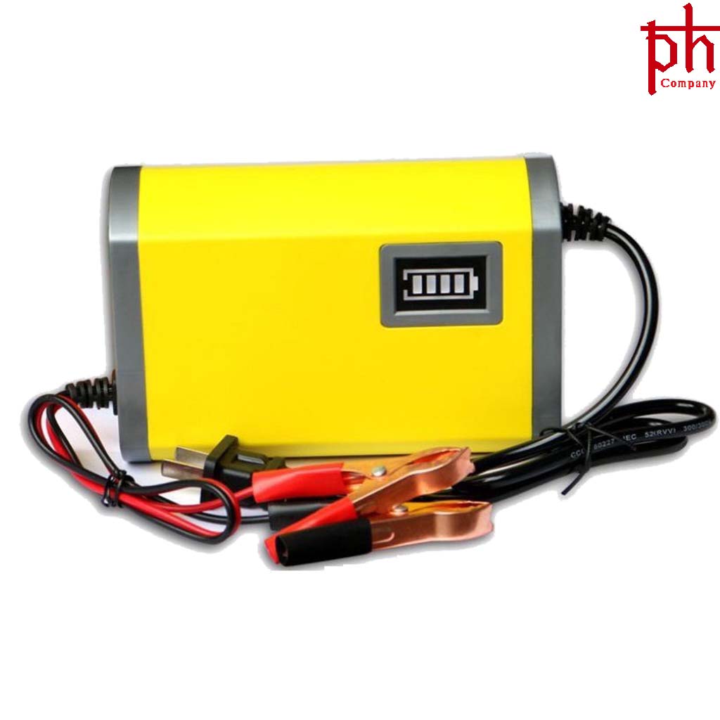 Bộ Sạc Bình Acquy 12V-2A Tự Ngắt-PHS