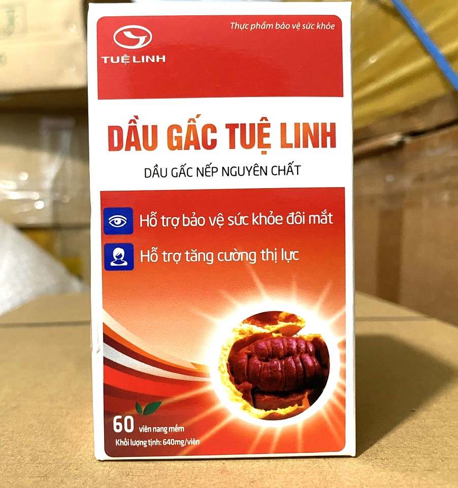 Dầu gấc Tuệ Linh - Giúp sáng mắt đẹp da viên