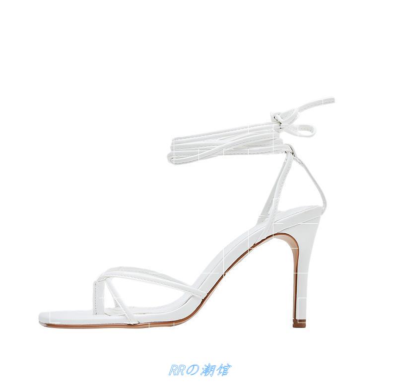 Giày sandal dây cột hack dáng siêu cao MAS18