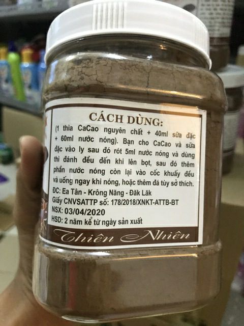 ca cao dak lak 500g